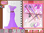 Gioco online Giochi di Stilista di Moda - Fashion Studio Prom Dress Design